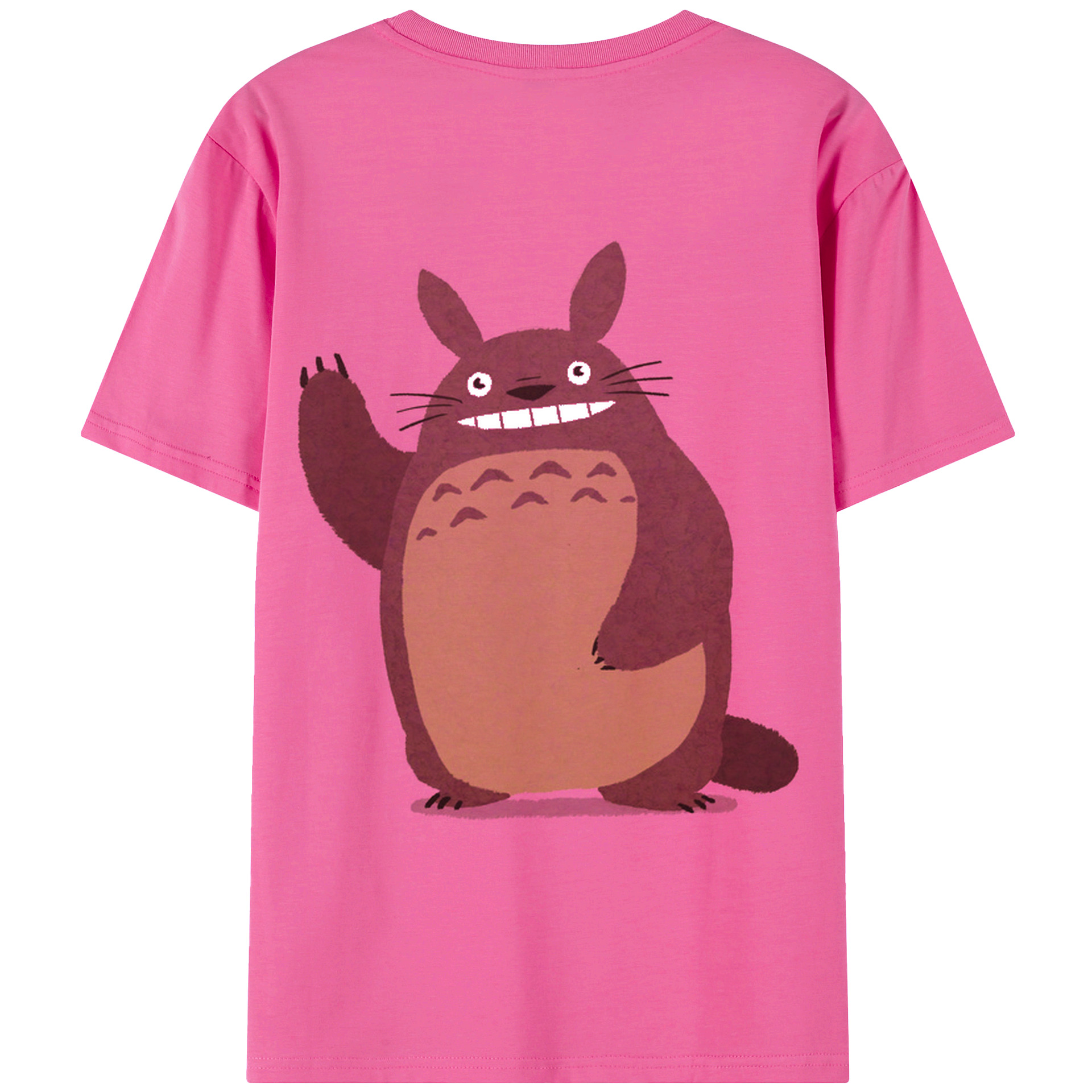 （画像用） となりのトトロ 草壁メイ 草壁サツキ My Neighbor Totoro Satsuki Kusakabe Mei Kusakabe レディース半袖Tシャツ(バックプリント)